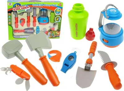 Immagine prodotto di Set di pentole da campeggio per bambini 10 pezzi