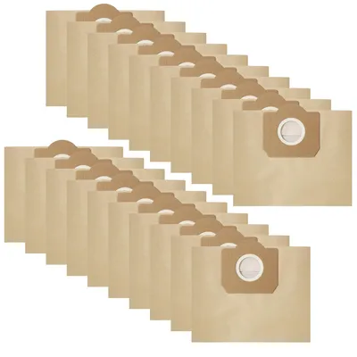 20 Papierfilterbeutel für Karcher WD3, MV3, WD2 u. a.