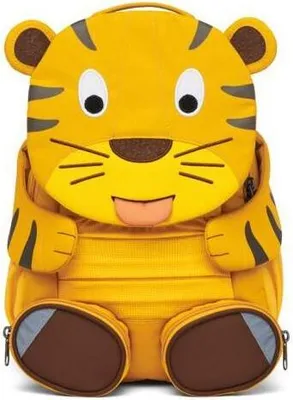 Produktbild von AFFENZAHN Big Friend Žirafa Batoh pre deti oranžová