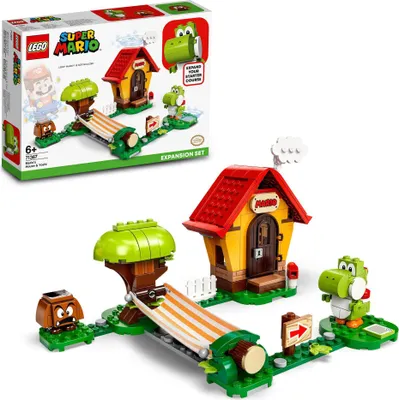 Produktbild von LEGO 71367 Super Mario Marios Haus und Yoshi – Erweiterungsset, Bauspiel