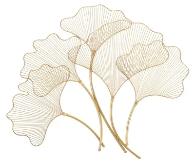 Zdjęcie produktu dla o Ferretti panel ścienny Glam leaf 79x5x68 cm złoty