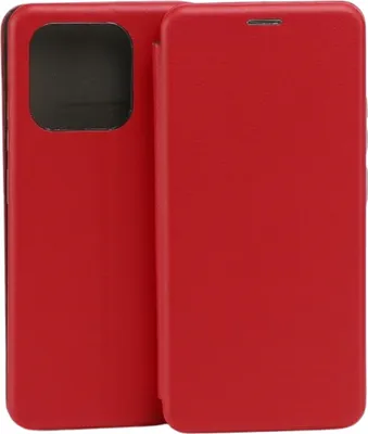 Produktbild von Beline Buchhülle Magnetisch Xiaomi 12C Rot/Rot