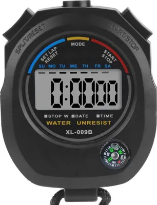 Produktbild von Stoppuhr Sport Timer Uhr Multifunktions Taschenuhr Digital Stopuhr Alarm Kompass