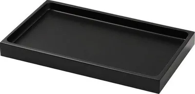 Produktbild von Schmuck-Organiser für Schmuck und Ringe - Badewanne und Kommode Dekorations-Untertasse mit Papiertaschentüchern, Kerzen, Seife - Schwarz Mittel
