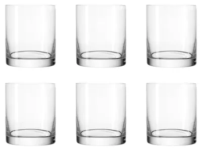 Image de LEONARDO 039614 Gobelet à eau Easy+ Maxi, verre, 280 ml, H 8,8 cm, transparent (6 pièces)