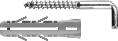 Obrázek produktu pro TOX 051 701 061, Souprava šroubů a hmoždinek, Betonový, Kov, Šedá, 8 mm, 40 mm