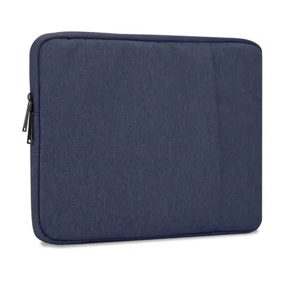 Immagine prodotto di Cadorabo borsa per laptop/tablet 13,3 pollici in blu borsa per laptop notebook computer tessuto fodera in velluto