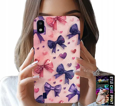 Produktbild von Etui Für Samsung A10 - Farbige Bändermuster + Glas