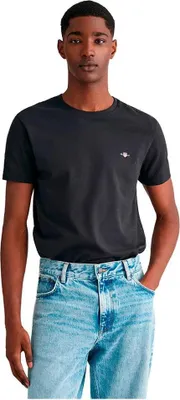 Produktbild von Gant 2013033 Kurzarm-t-shirt Schwarz L Herren Schwarz L