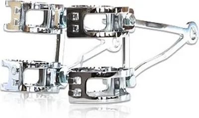 Produktbild von Lampenhalter-Set Alu-Chrom 47-50 mm