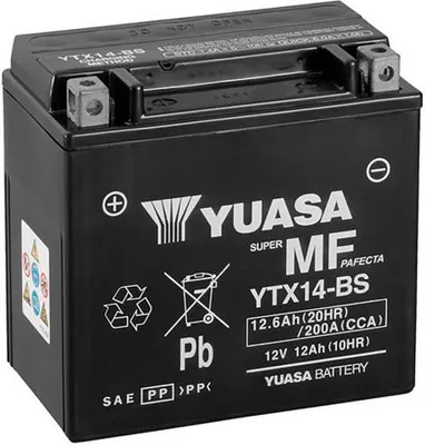 Obrázek produktu pro Baterie YUASA YTX14-BS 12 AH MF