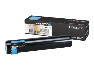 Produktbild von Lexmark Toner Cyan f. X940  X945 / 22.000 Seiten
