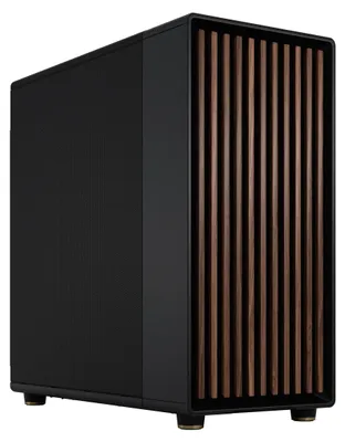 Image de Fractal Design North XL Charcoal Black – Boîtier PC gamer de type tour complète, compatible E-ATX – Couleur : Noir anthracite - Panneau avant en mesh