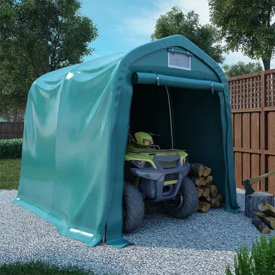 Zdjęcie produktu dla Namiot garażowy Living Store PVC 2,4x2,4 m Zielony