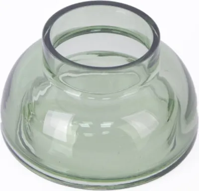 Produktbild von Stilvolle Dekovase in 14 cm für moderne Wohnakzente - Dekoschale aus Glas