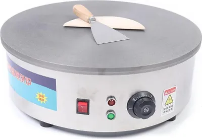 Produktbild von Crêpes-Maker 2800 W, elektrisches Pfannkuchengerät, Antihaft-Backplatte, blau