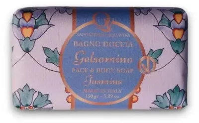 Produktbild von Saponifico Aquaviva Gelsomino Face & Body Soap 150 g