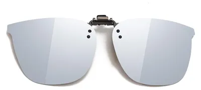 Produktbild von INF Polarisierte Clip-on-Sonnenbrille Silber