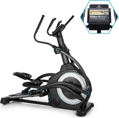 Obrázok produktu pre Capital Sports Helix Series orbitálny crossový trenažér pre domácnosť, eliptický trenažér s Bluetooth crossovým stepperom, magnetický brzdový systém s 32 úrovňami, integrácia aplikácie (Kinomap)