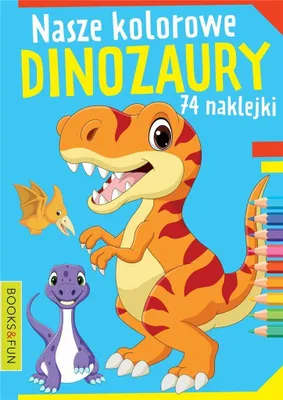 Immagine prodotto di Unsere schönen Dinosaurier mit Aufklebern MALSEITE