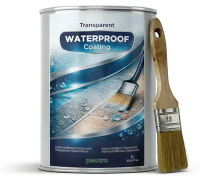 Obrázek produktu pro Transparentní tmel, 1 litr, voděodolný, pro vnitřní i venkovní použití