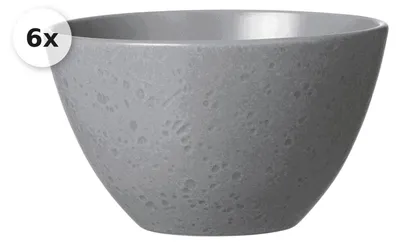 Produktbild von Müslischale 615ml 6er Set Kitwe grau