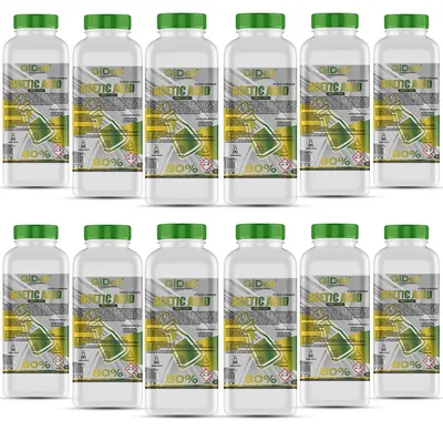 Produktbild von Essigsäure 80% 12L Konzentrat Reinigung Entkalkung Haushalt Essigessenz GiDeli