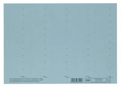 Productafbeelding van ELBA 100552045 83582: Beeldschermlabel, 4 regels, blauw