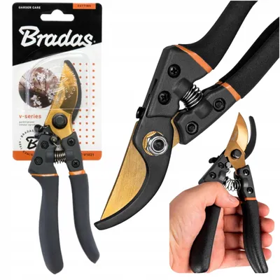 Produktbild von Bradas KT-V1021 Gartenschere Bypass SK5-Stahl Präzisionsschnitt