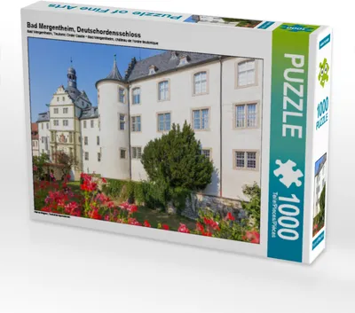Produktbild von CALVENDO Puzzle Bad Mergentheim, Deutschordensschloss | 1000 Teile Lege-Größe 64x48cm Foto-Puzzle für glückliche Stunden