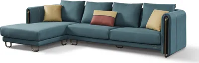 Produktbild von Moderne Wohnzimmer Möbel Ecksofa Eckcouch Stoffsofa Eckgarnitur Sofa Polster Neu