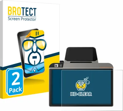 Produktbild von 2x Für Sunmi D3 Mini Schutzfolie BROTECT Displayschutz Display Schutz Folie Klar Transparent