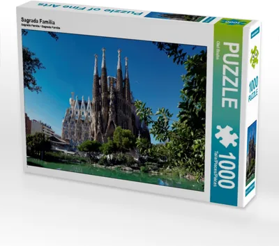 Produktbild von Calvendo Sagrada Família 1000 Teile Puzzle quer 640x480mm, Bruhn Olaf; 7403641