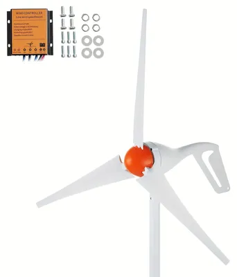 Immagine prodotto di Turbina eolica - Generatore eolico - 12V, 5 pale - Potenza: 500W