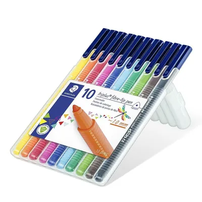 Produktbild von STAEDTLER Fasermaler triplus color 10St Box