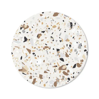 Obrázok produktu pre Podložka pod myš - Terrazzo - Vzory - Dizajn - 30x30cm - Rohožka pod myš