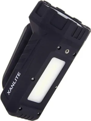 Image de Projecteur rechargeable 900/400/80 lm 600 mètres noir Xanlite