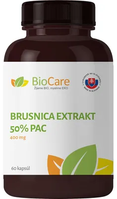 Imagen del producto de Extracto de arándano rojo - 400 mg, 60 cápsulas (50% PAC)