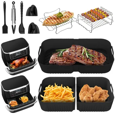 Obrázek produktu pro Silikonové vložky do fritézy Ninja Foodi Flexlade, sada 14 kusů