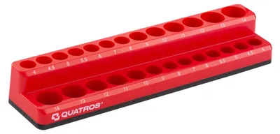 Obrázok produktu pre Magnetický držiak na nástrčné hlavice - kľúče 1/4'', metrický