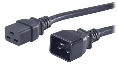 Immagine prodotto di Cavo di prolunga PremiumCord 230V 16A 1,5m, connettori IEC 320 C19 - IEC 320 C20