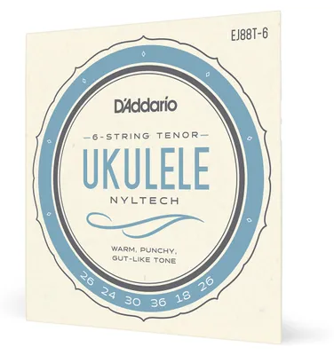 Produktbild von D'Addario EJ88T-6 Nyltech-Saiten für 6-saitige Tenor-Ukulelen