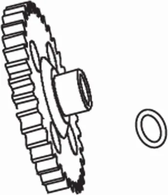 Produktbild von Krick Hauptzahnrad 35 Zähne