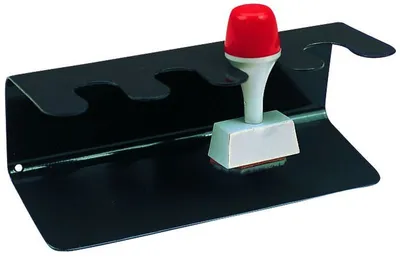 Image de MAUL Porte-tampon métal 15.6 x 6.1 x 6.5 cm noir
