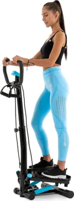 Produktbild von Hop-Sport Stepper HS-055S Noble, Swing Stepper mit LCD-Bildschirm, Stepper für Zuhause mit Lenker - platzsparend und stabil