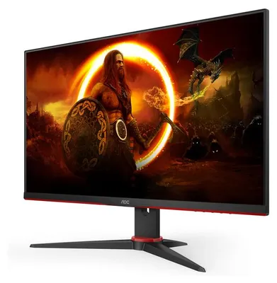 Obrázok produktu pre AOC G2 CQ32G2SE/BK, 80 cm (31.5"), 2560 x 1440 px, 2K Ultra HD, LED, 4 ms, Čierna, Červená