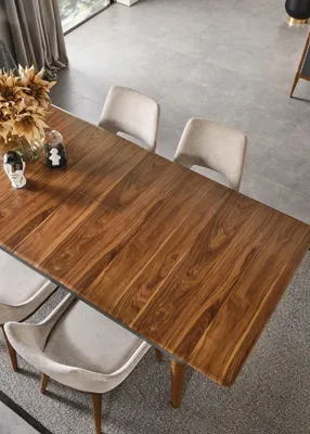 Produktbild von Esszimmer Tisch Holz Luxus Möbel Stil Moderner brauner Holztisch Tische