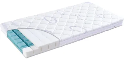 Produktbild von Träumeland Kinderbettmatratze Schlummerstern 60x120x11 cm Babymatratze