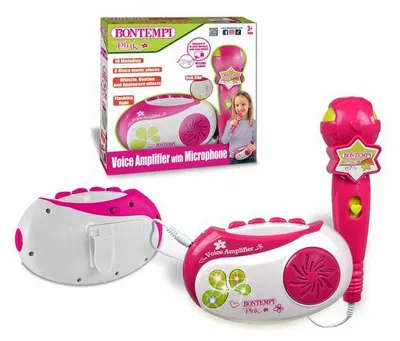 Produktbild von Bontempi Sprachverstrker Spielzeug mit Mikrofon - mehrfarbig