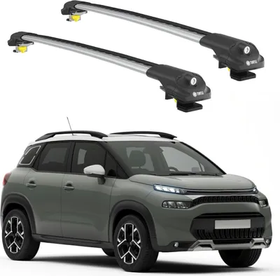 Immagine prodotto di TURTLE Portapacchi AIR-1 CITROEN C3 AIRCROSS 2018 - 2024 , Argento